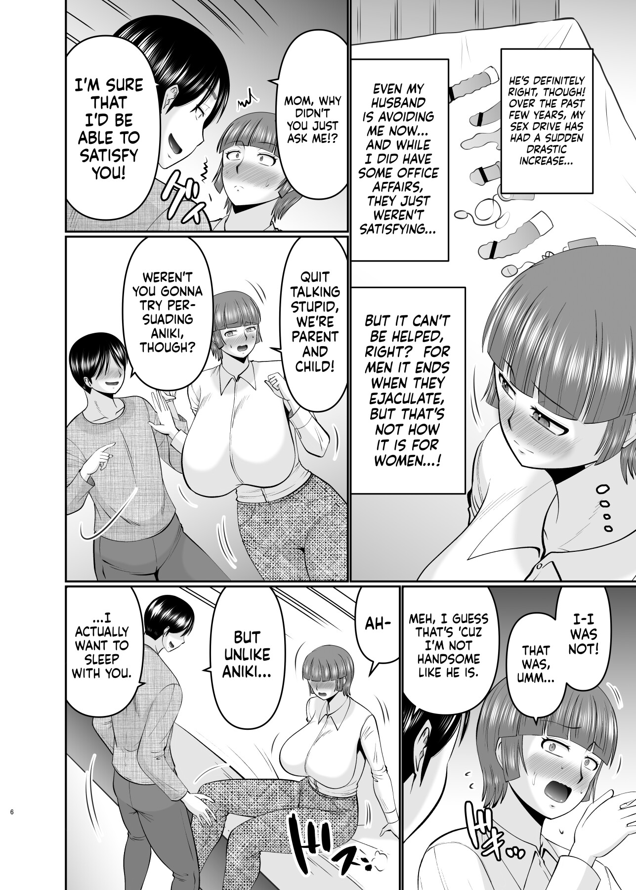 Hentai Manga Comic-Mom, Am I Not Good Enough?-Read-5